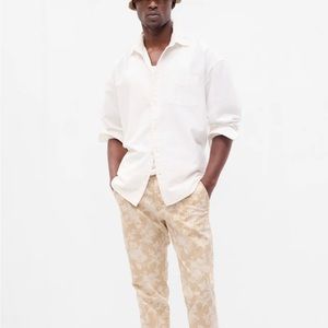 Gap x LoveShackFancy Mens floral khakis ! size 31x32